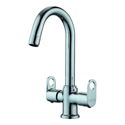 Centre Hole Basin Mixer Chrome